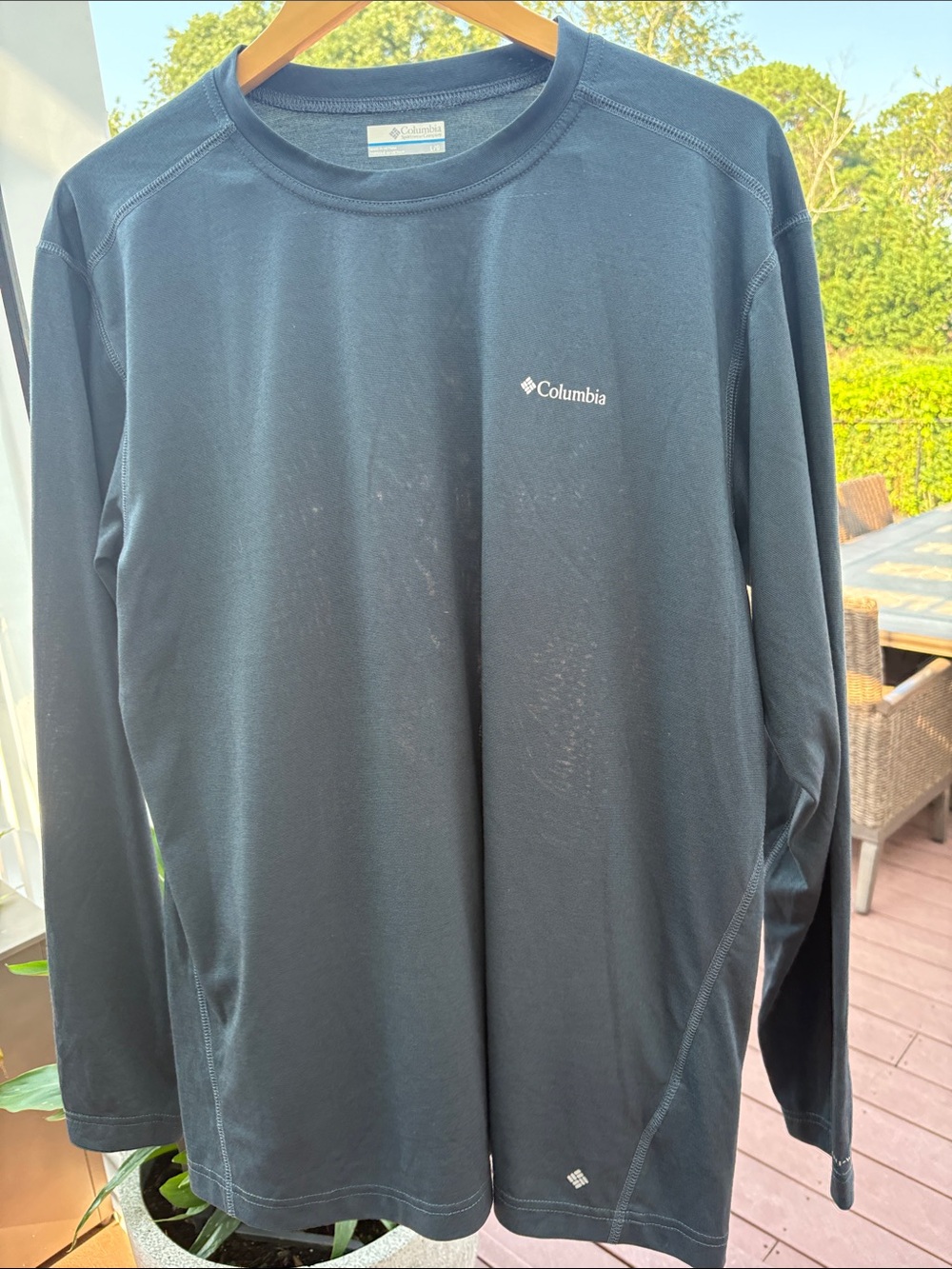 Columbia Long Sleeve Performance Tee - Gray